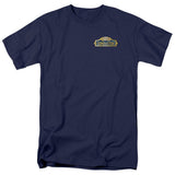 The Polar Express Conductor Mens T Shirt Navy Blue Officially Licensed - POPvault
