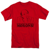 The Princess Bride Morons Mens T Shirt Red Officially Licensed - POPvault
