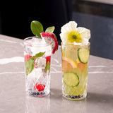Tom Collins Drinking Glasses – Premium Water Glasses – 12oz - POPvault