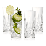 Tom Collins Drinking Glasses – Premium Water Glasses – 12oz - POPvault