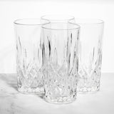 Tom Collins Drinking Glasses – Premium Water Glasses – 12oz - POPvault