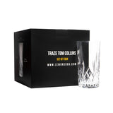 Tom Collins Drinking Glasses – Premium Water Glasses – 12oz - POPvault