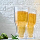Unbreakable Upside Down Insulated 17 Oz. Beer Glasses (Set Of 2) - POPvault