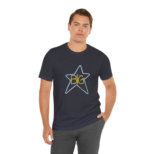 Vintage Big Star Records Logo Unisex Jersey Short Sleeve T-Shirt - T-Shirt