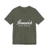 Vintage Brunswick Records Label Text Logo Unisex Jersey Short Sleeve T-Shirt - POPvault