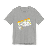 Vintage Camelot Music Record Store Logo V.2 Unisex Jersey Short Sleeve T-Shirt - POPvault