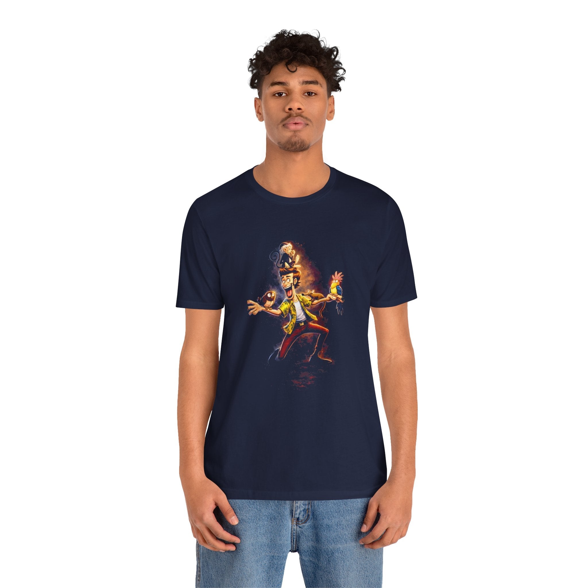 Vintage Cartoon Ace Ventura Unisex T-Shirt - POPvault