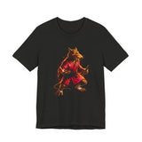 Vintage Cartoon Crimson Sensei Rat Unisex T-Shirt - POPvault