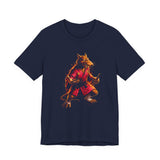 Vintage Cartoon Crimson Sensei Rat Unisex T-Shirt - POPvault