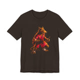 Vintage Cartoon Crimson Sensei Rat Unisex T-Shirt - POPvault