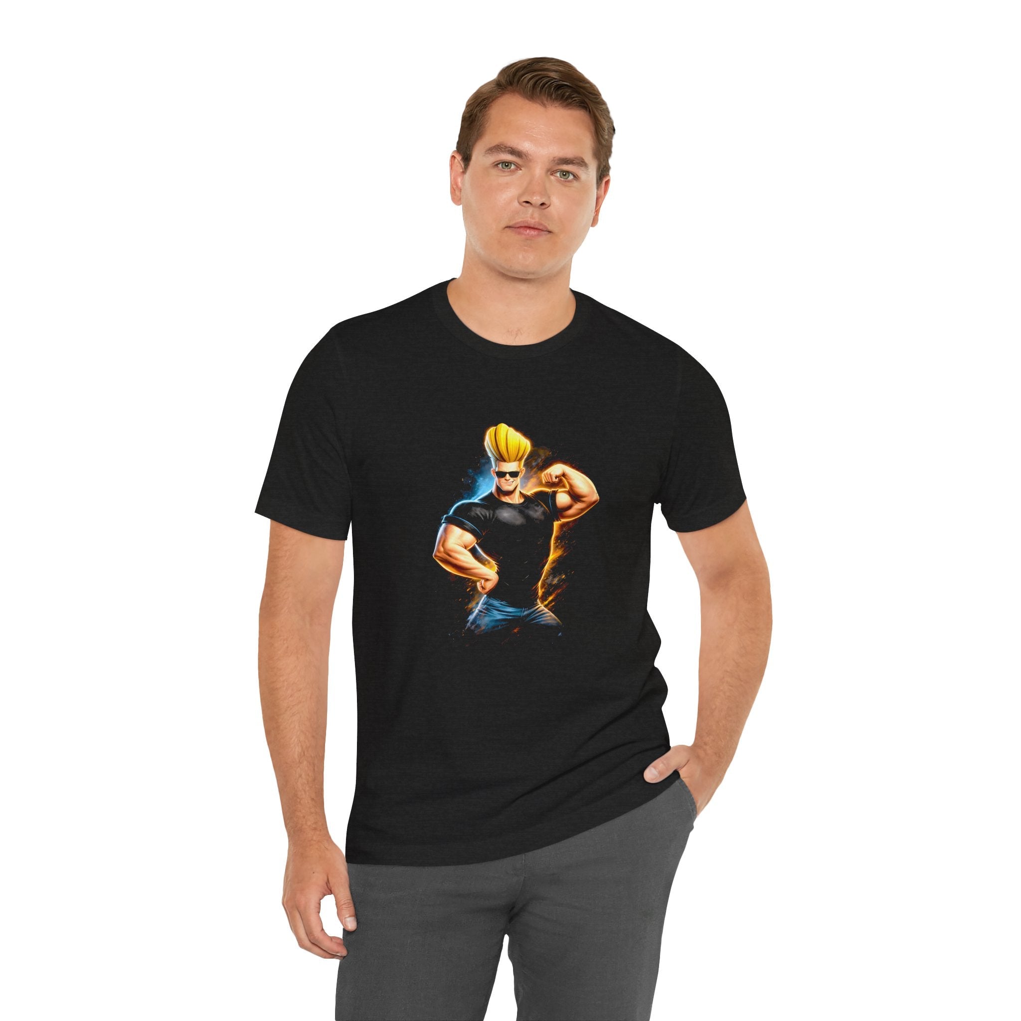 Vintage Cartoon Johnny Bravo Unisex T-Shirt - POPvault