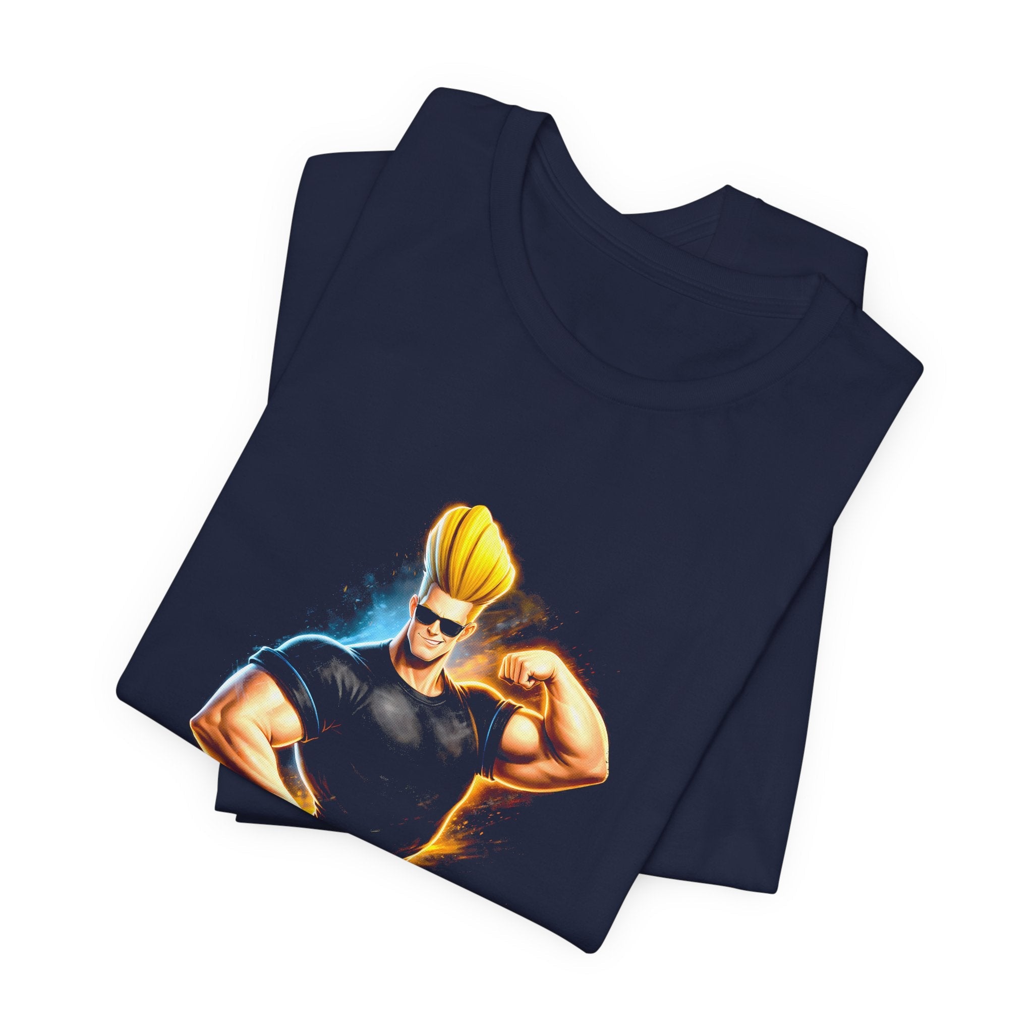 Vintage Cartoon Johnny Bravo Unisex T-Shirt - POPvault