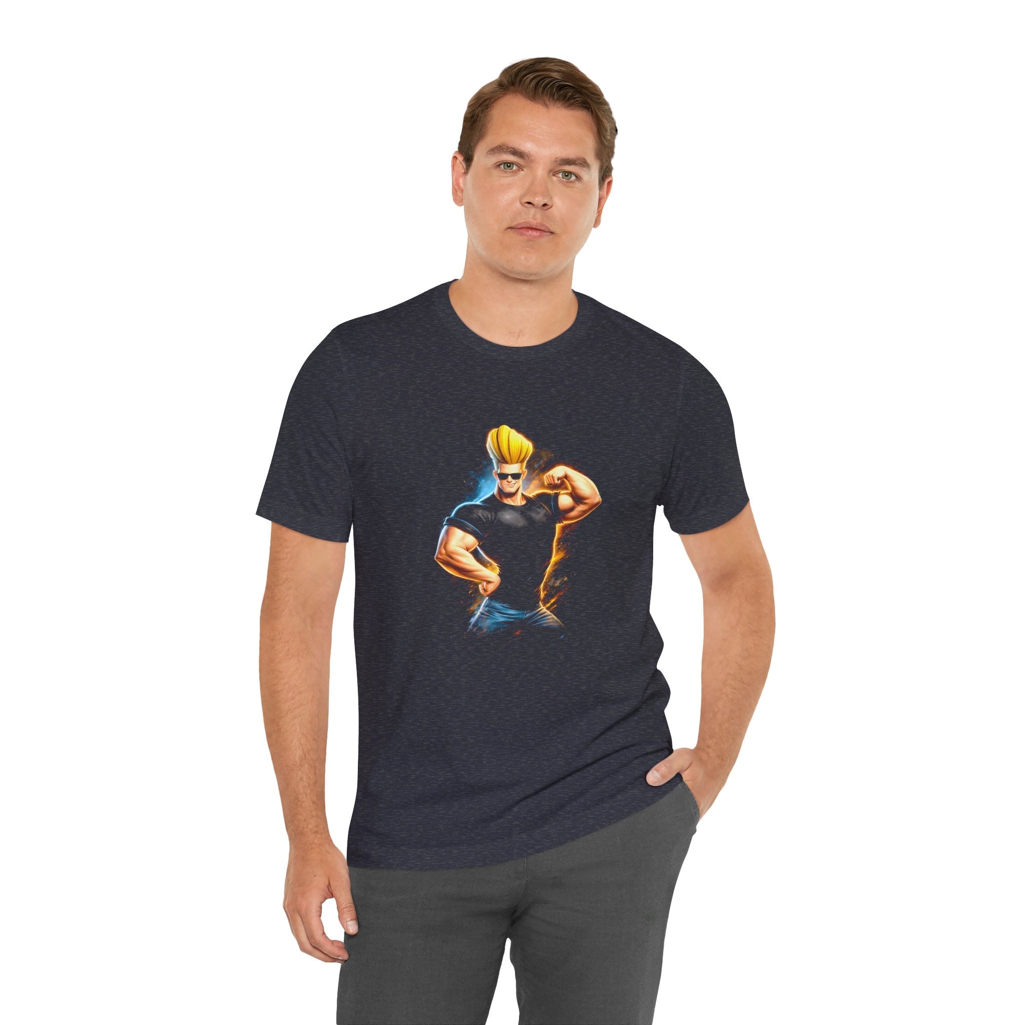 Vintage Cartoon Johnny Bravo Unisex T-Shirt - POPvault