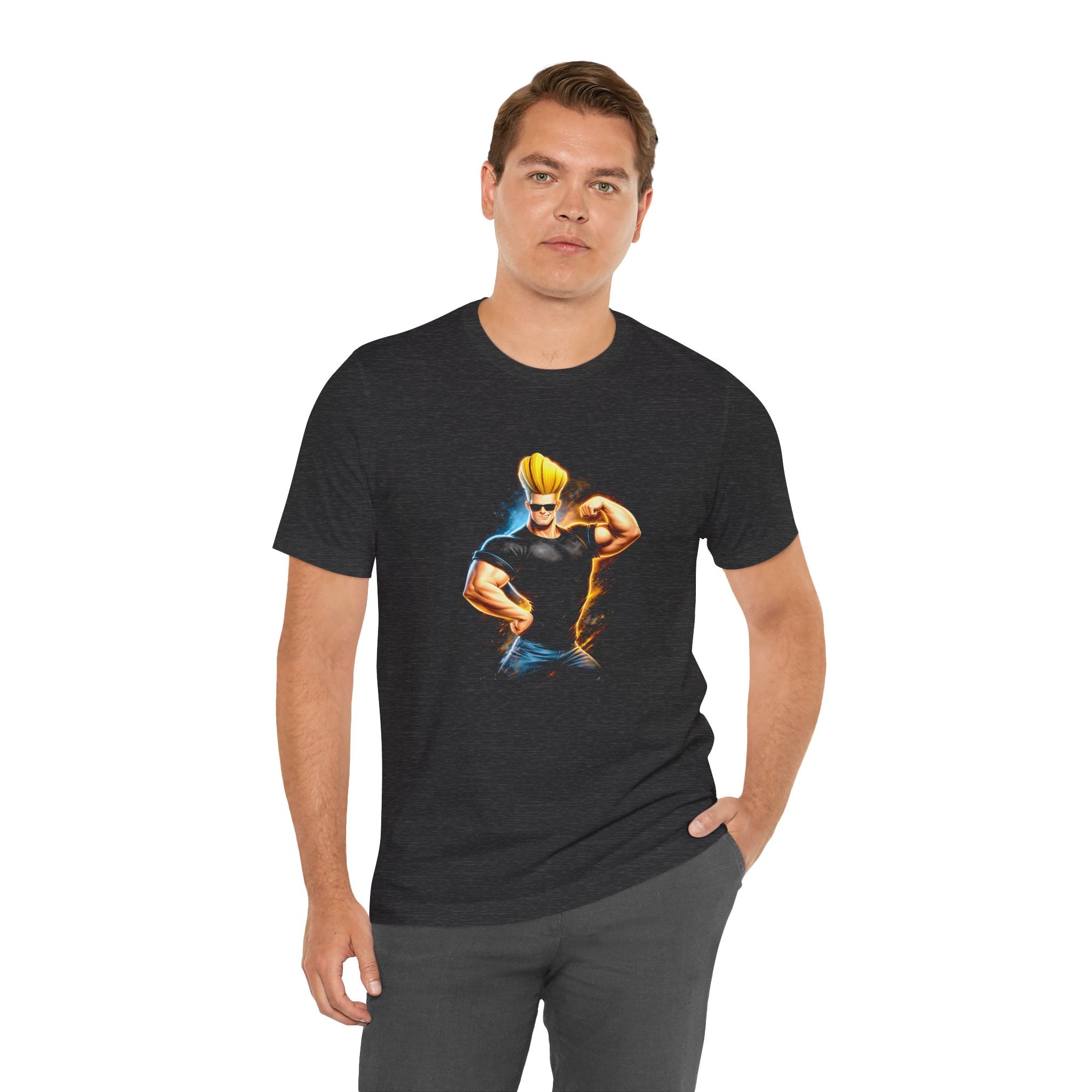 Vintage Cartoon Johnny Bravo Unisex T-Shirt - POPvault