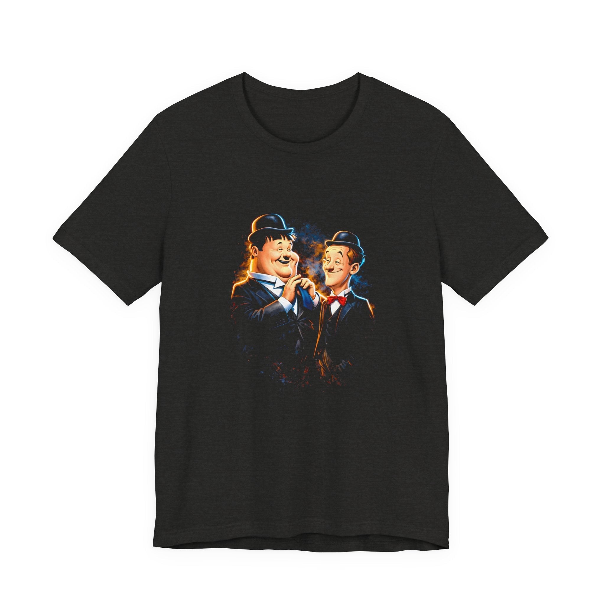 Vintage Cartoon Laurel & Hardy Unisex T-Shirt - POPvault
