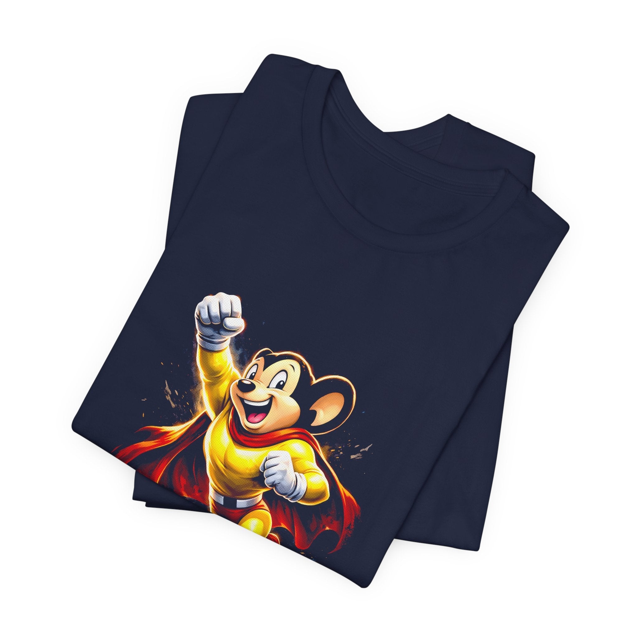 Vintage Cartoon Mighty Mouse Unisex T-Shirt - POPvault