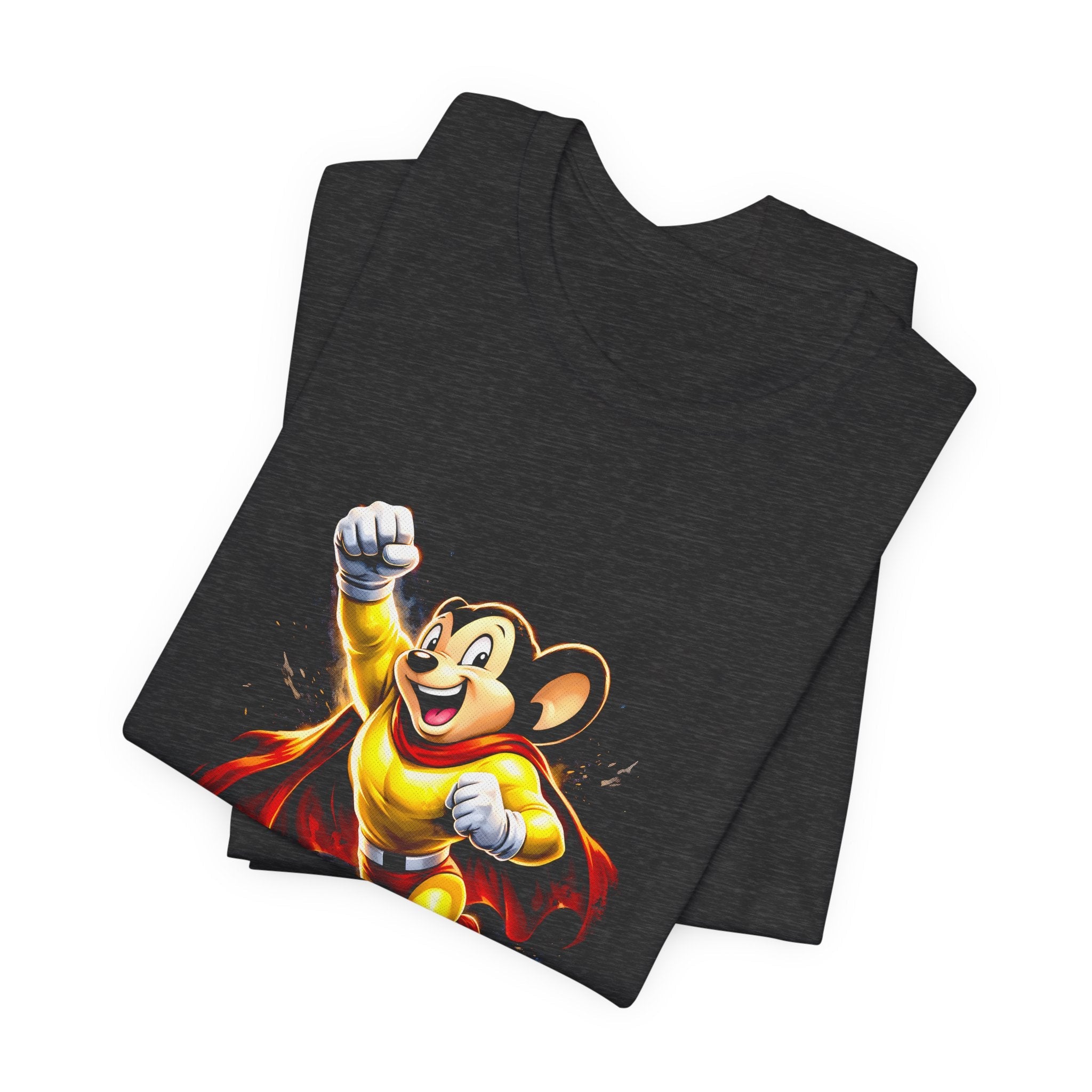 Vintage Cartoon Mighty Mouse Unisex T-Shirt - POPvault