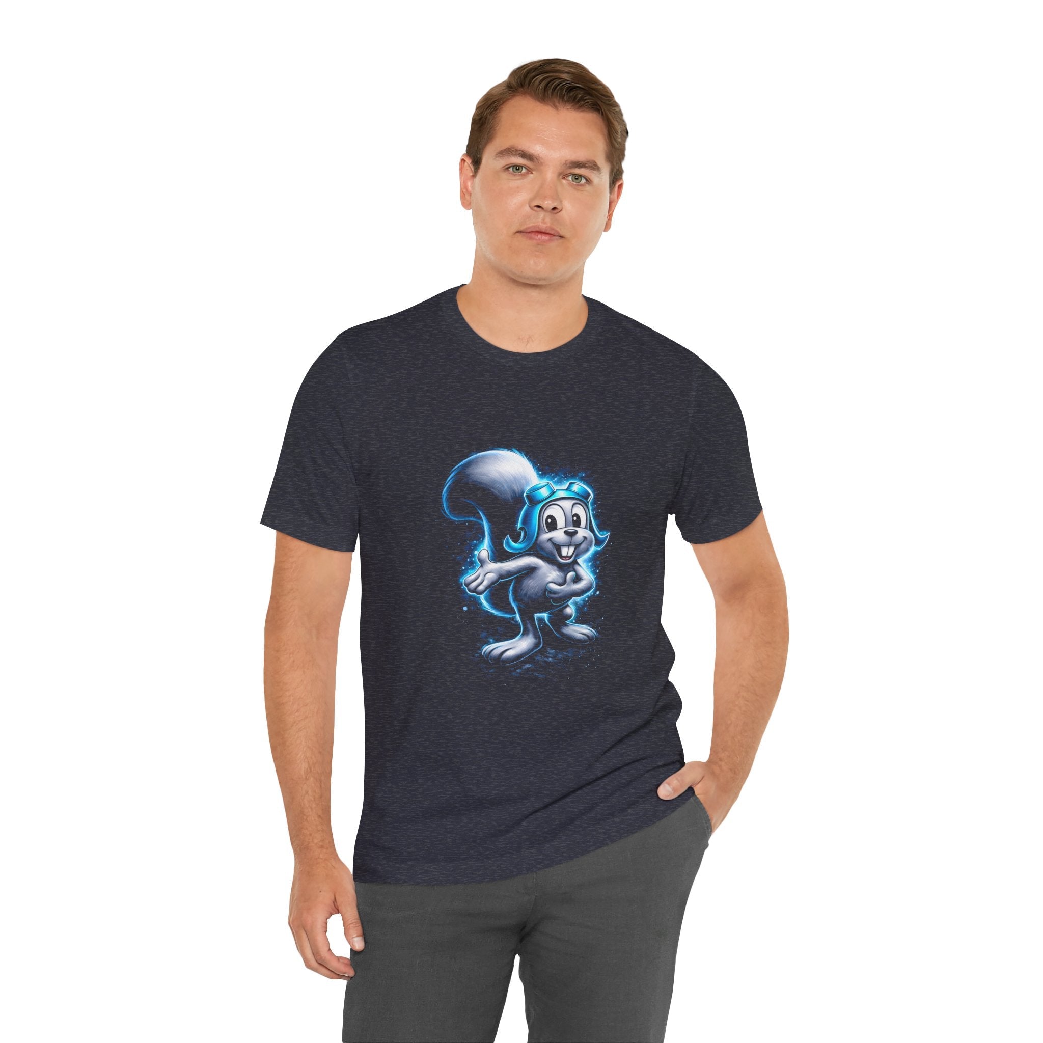 Vintage Cartoon Rocky Squirrel Unisex T-Shirt - POPvault