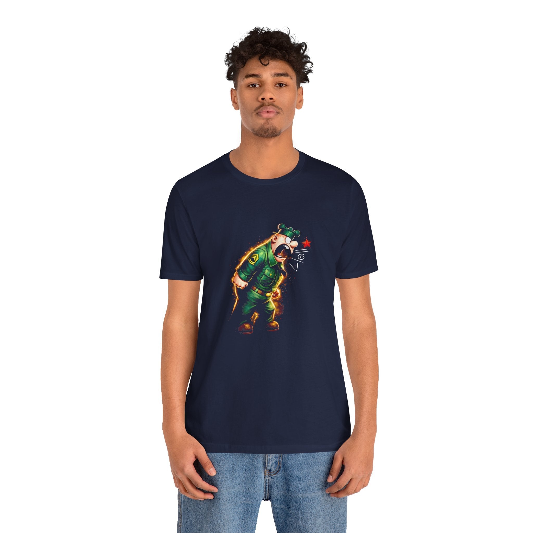 Vintage Cartoon Sergeant Snorkel Unisex T-Shirt - POPvault