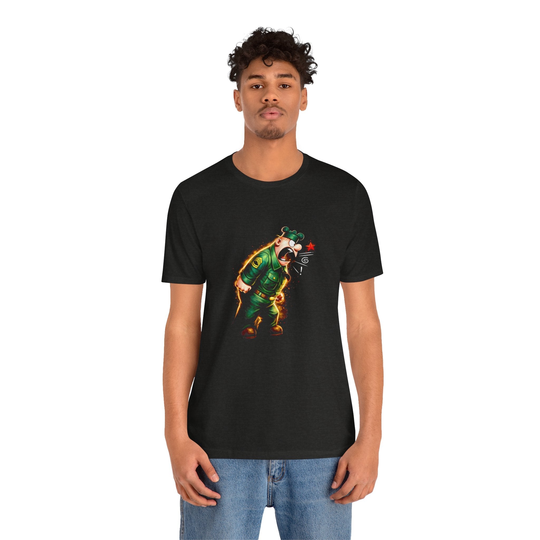 Vintage Cartoon Sergeant Snorkel Unisex T-Shirt - POPvault