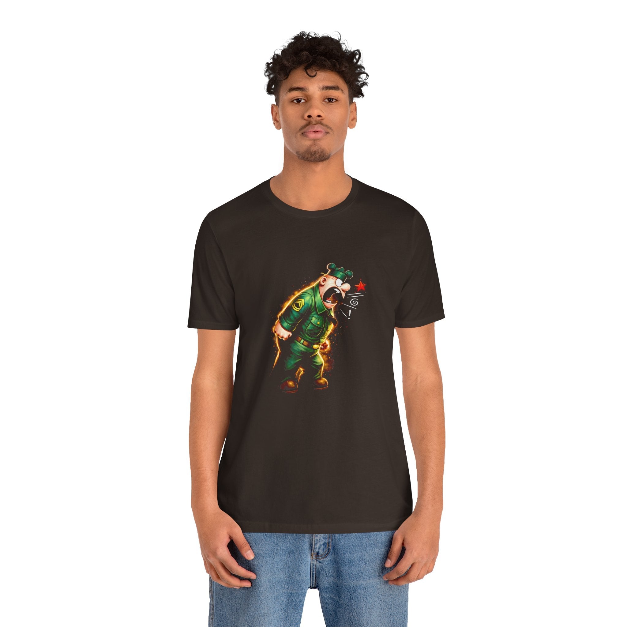 Vintage Cartoon Sergeant Snorkel Unisex T-Shirt - POPvault