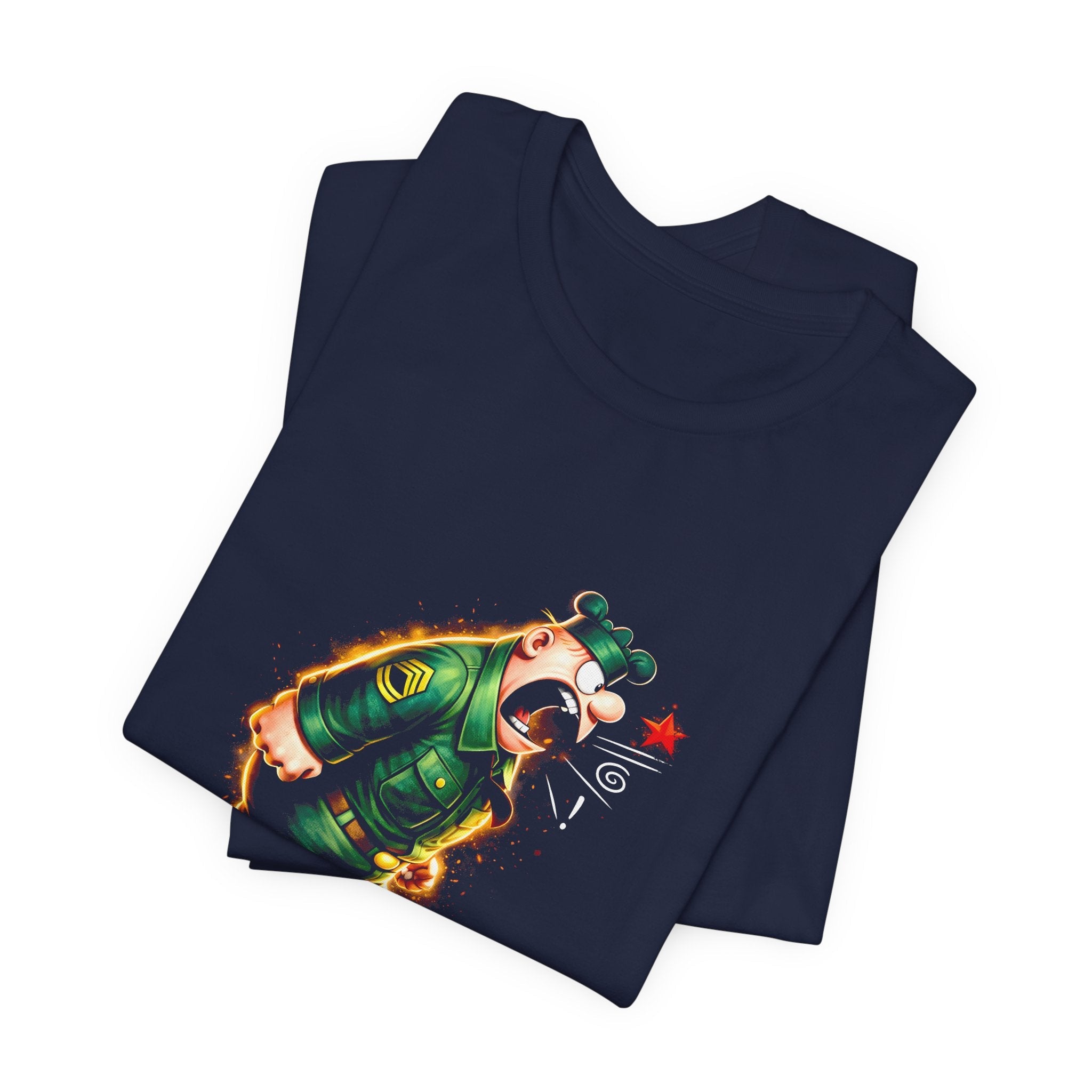 Vintage Cartoon Sergeant Snorkel Unisex T-Shirt - POPvault