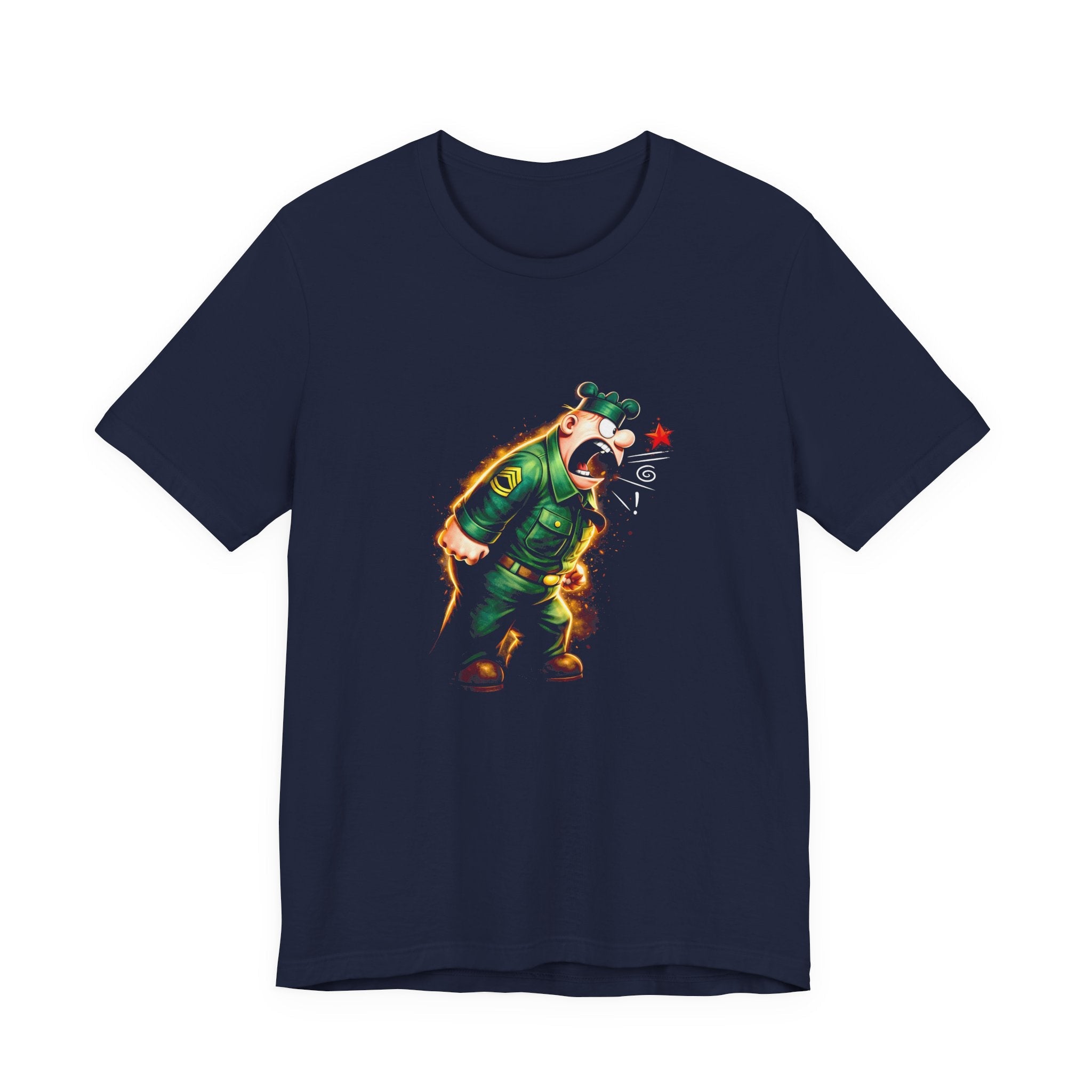 Vintage Cartoon Sergeant Snorkel Unisex T-Shirt - POPvault