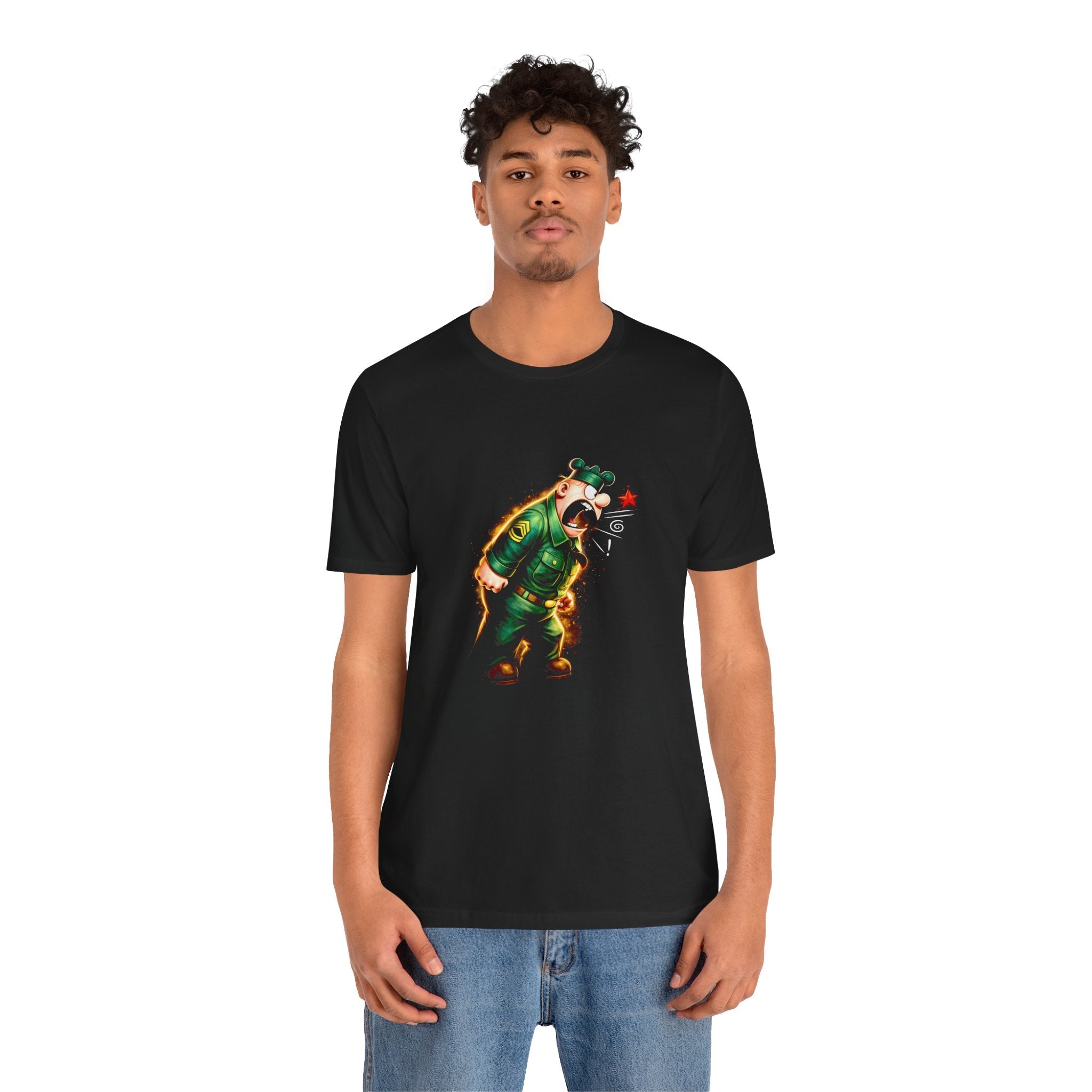 Vintage Cartoon Sergeant Snorkel Unisex T-Shirt - POPvault