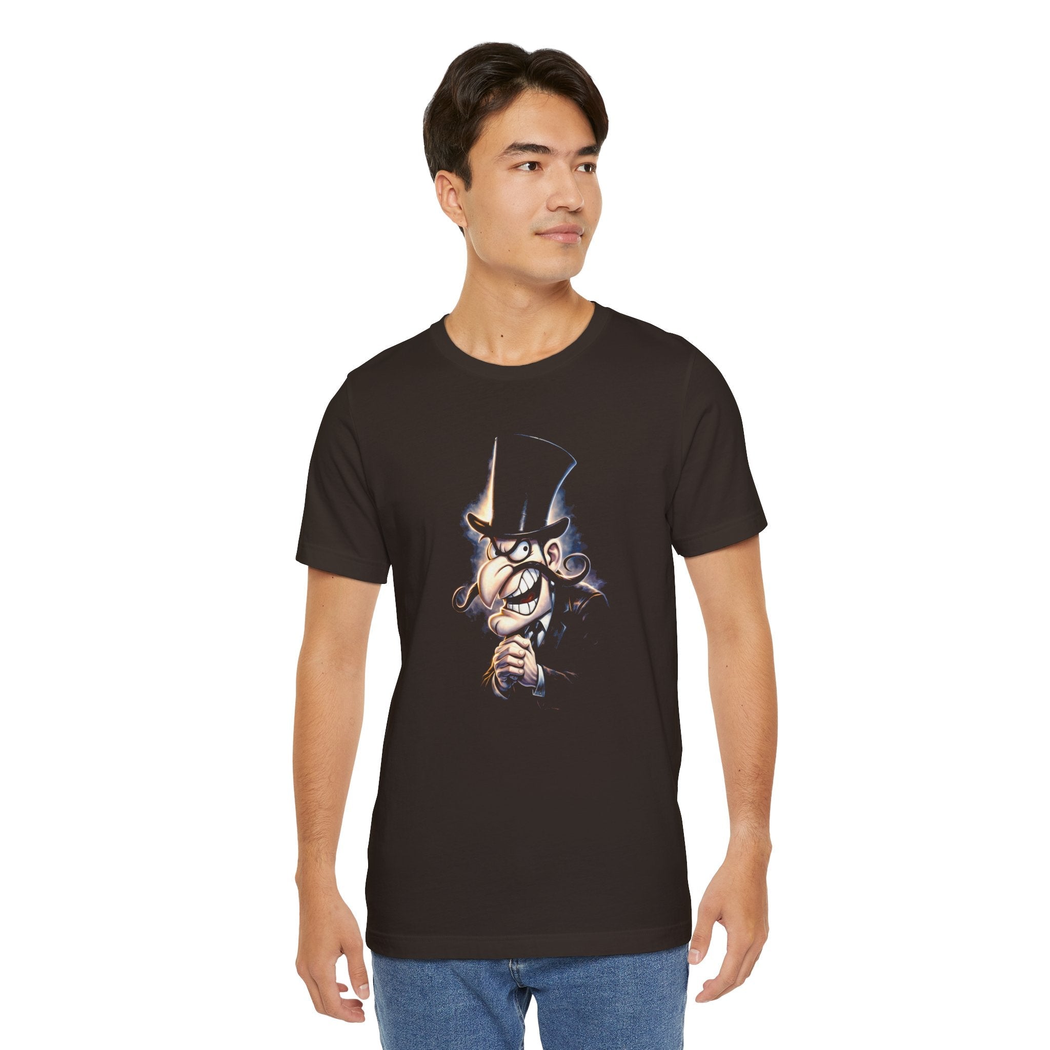 Vintage Cartoon Whacky Races Dick Dastardly Unisex T-Shirt - POPvault