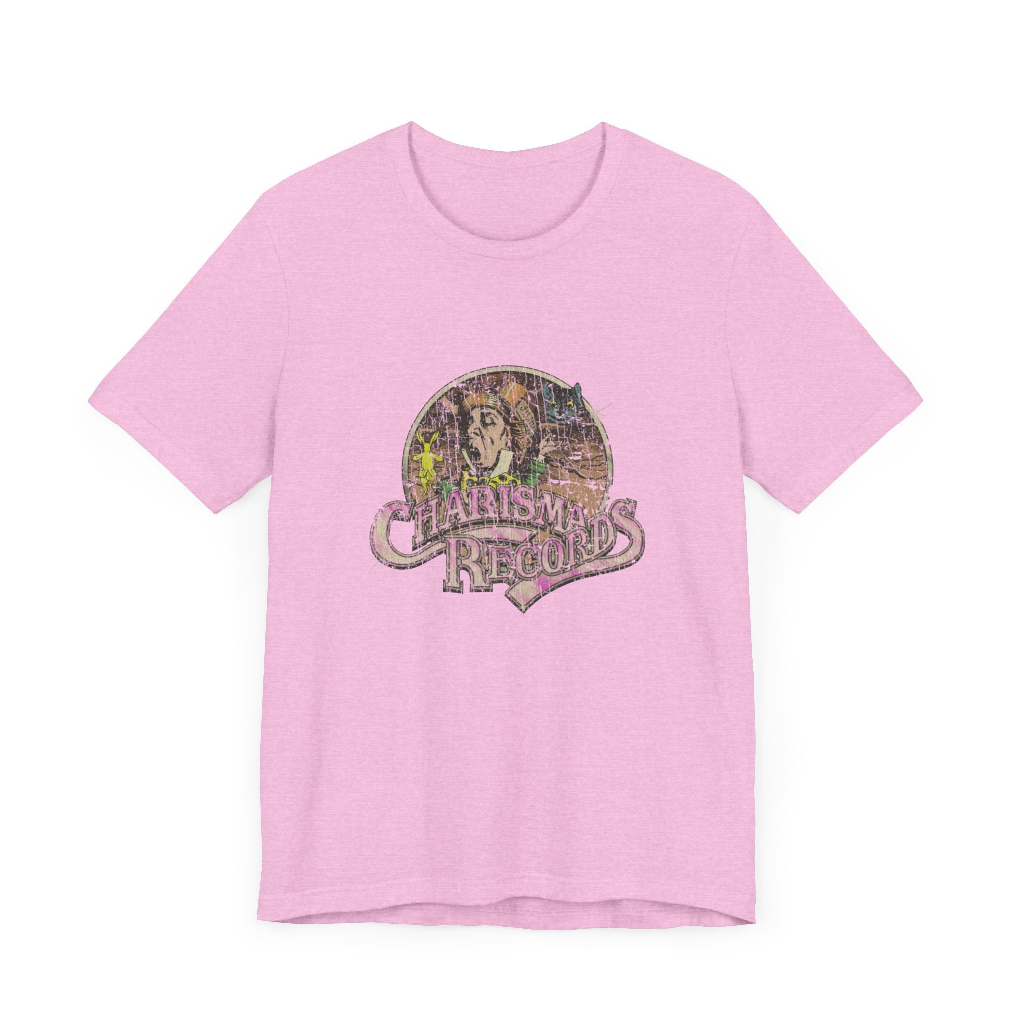 Vintage Charisma Records Label Logo Unisex Jersey Short Sleeve T-Shirt - POPvault