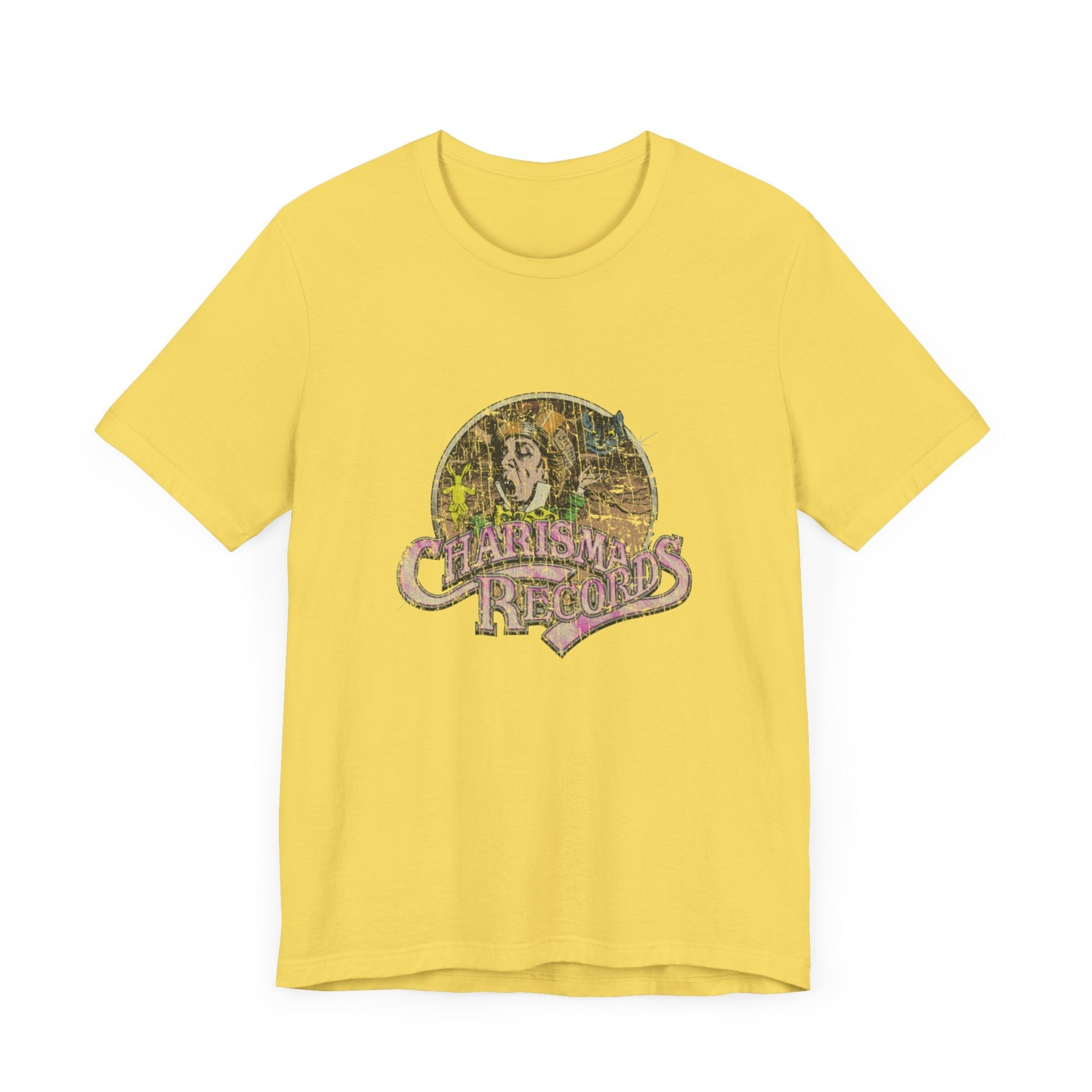 Vintage Charisma Records Label Logo Unisex Jersey Short Sleeve T-Shirt - POPvault