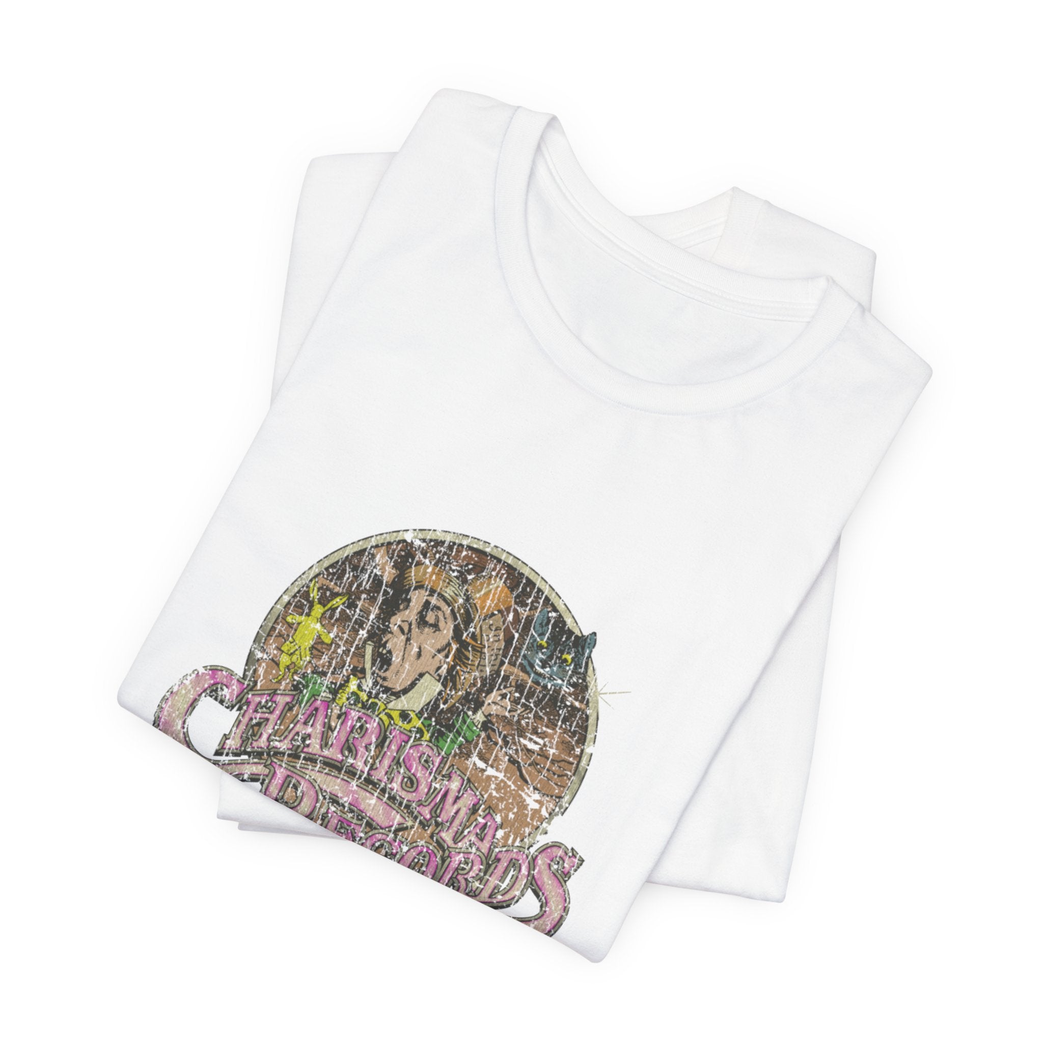 Vintage Charisma Records Label Logo Unisex Jersey Short Sleeve T-Shirt - POPvault