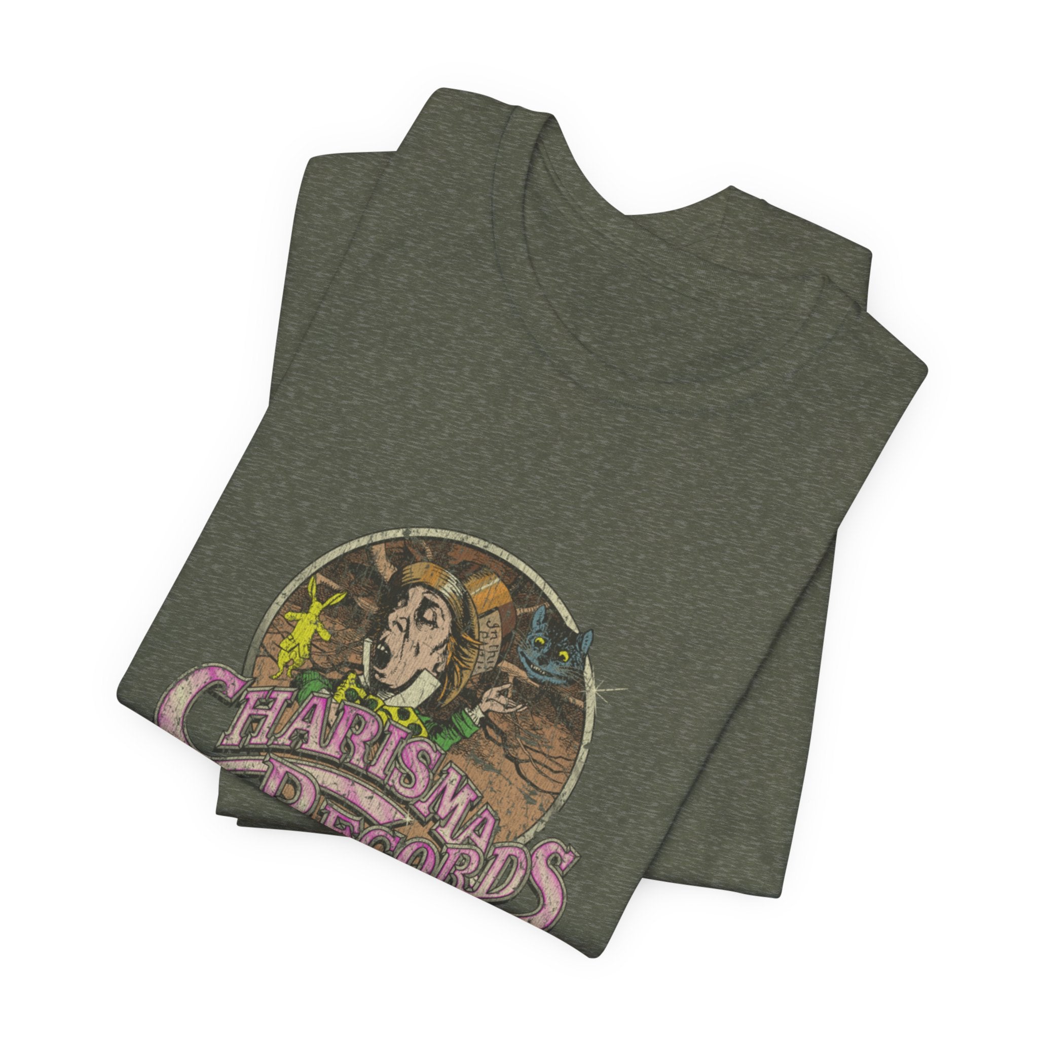 Vintage Charisma Records Label Logo Unisex Jersey Short Sleeve T-Shirt - POPvault