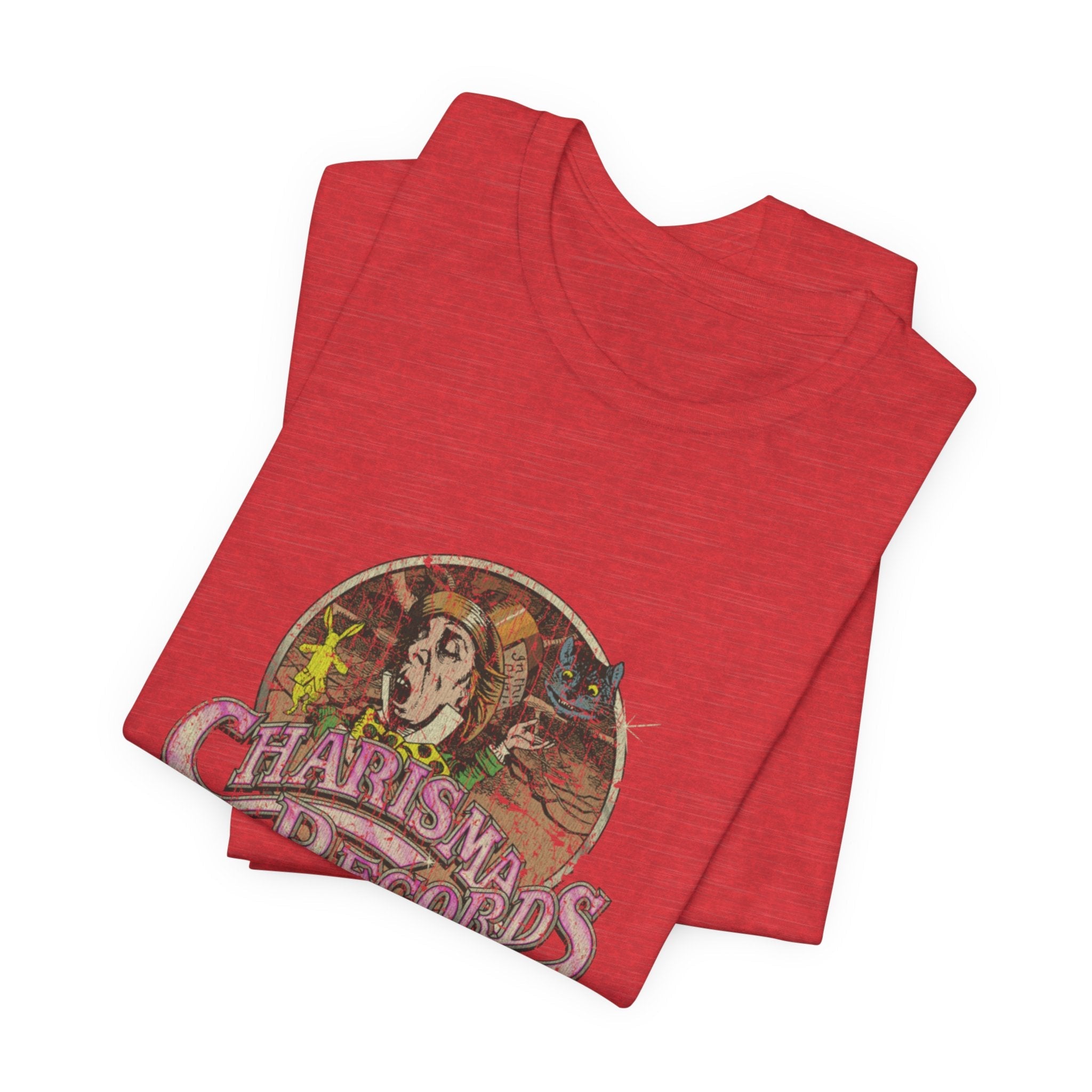 Vintage Charisma Records Label Logo Unisex Jersey Short Sleeve T-Shirt - POPvault