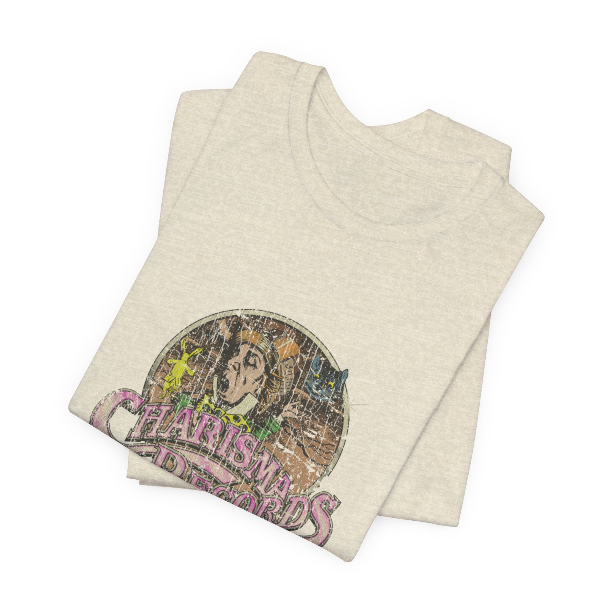 Vintage Charisma Records Label Logo Unisex Jersey Short Sleeve T-Shirt - POPvault