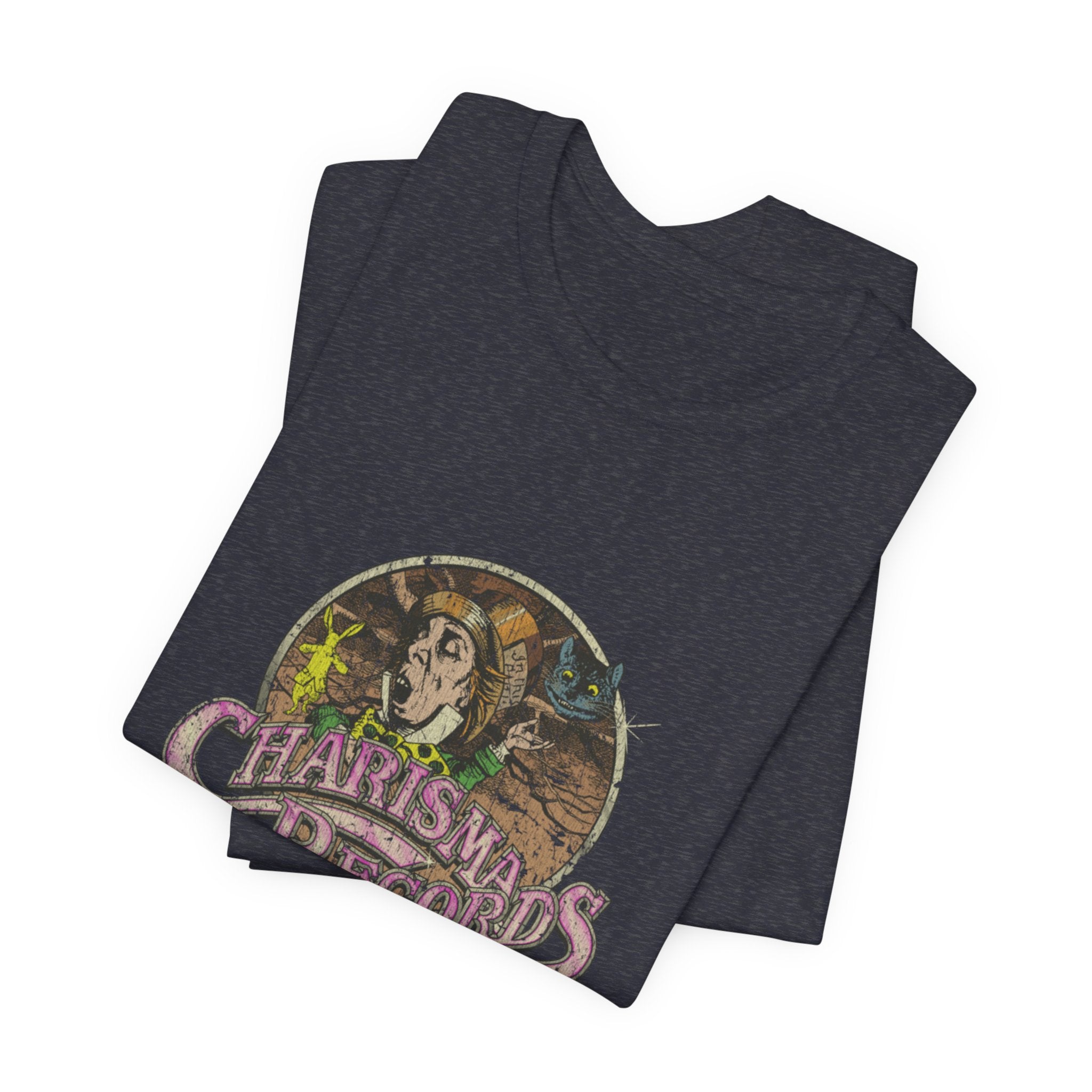 Vintage Charisma Records Label Logo Unisex Jersey Short Sleeve T-Shirt - POPvault