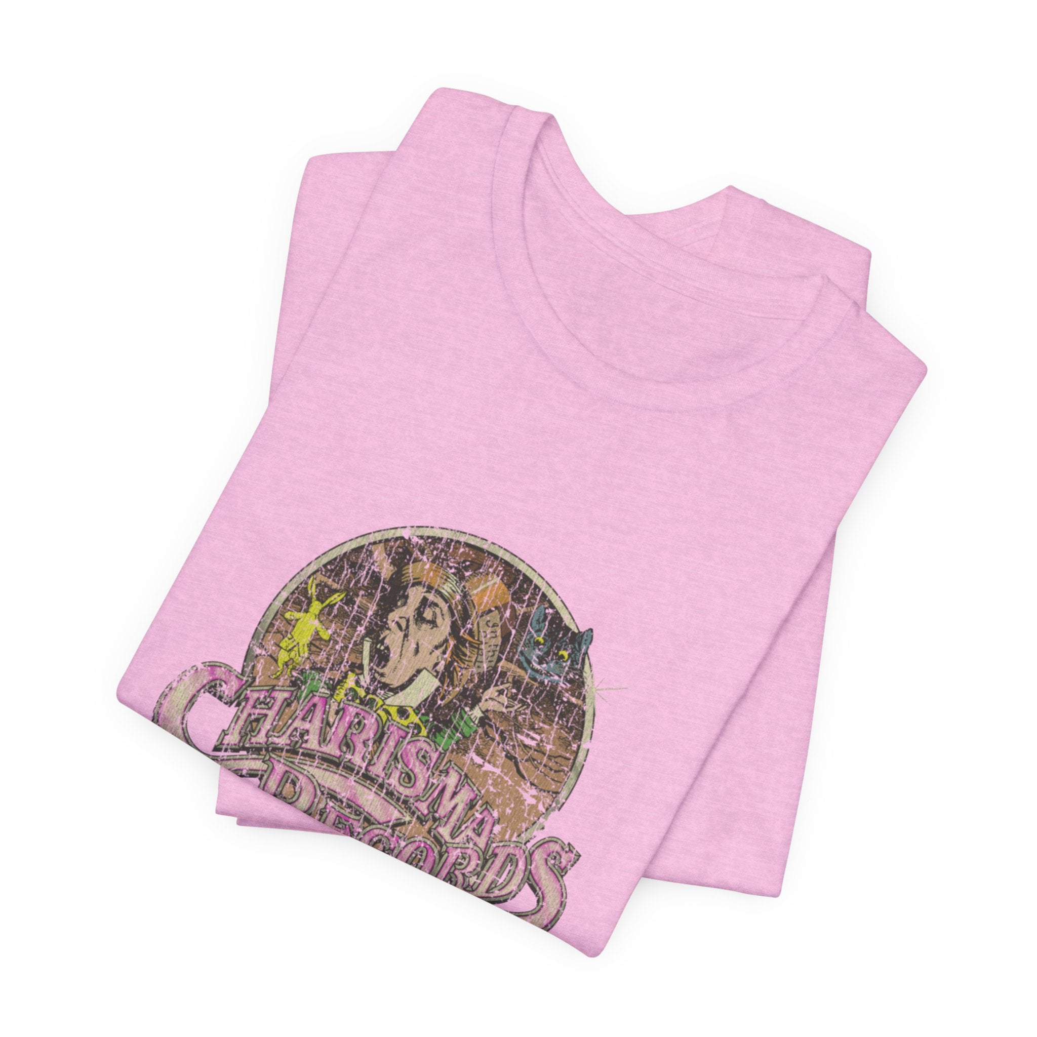 Vintage Charisma Records Label Logo Unisex Jersey Short Sleeve T-Shirt - POPvault