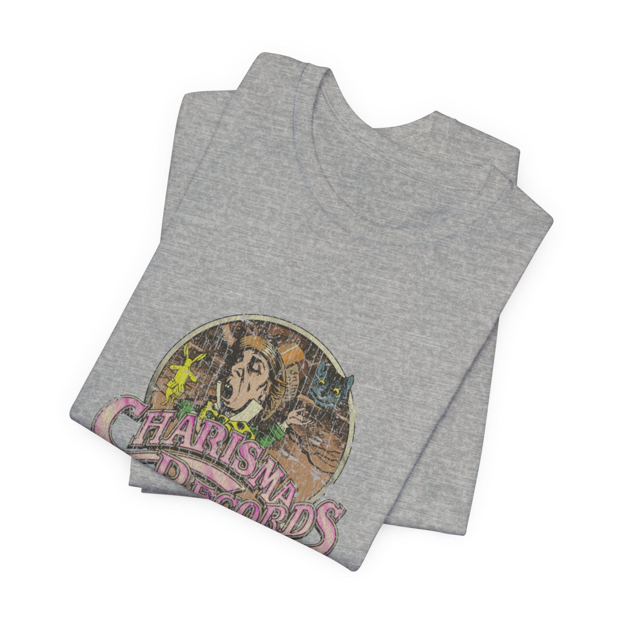 Vintage Charisma Records Label Logo Unisex Jersey Short Sleeve T-Shirt - POPvault