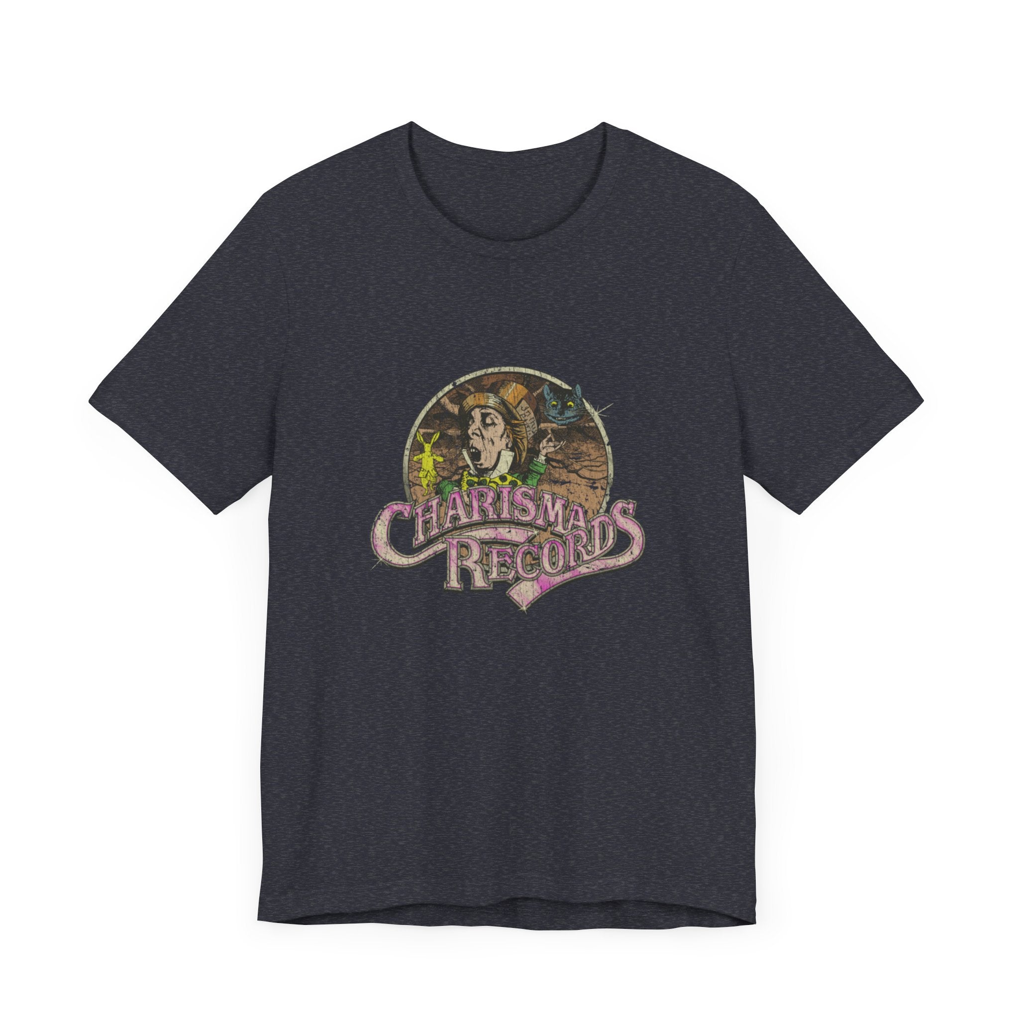 Vintage Charisma Records Label Logo Unisex Jersey Short Sleeve T-Shirt - POPvault