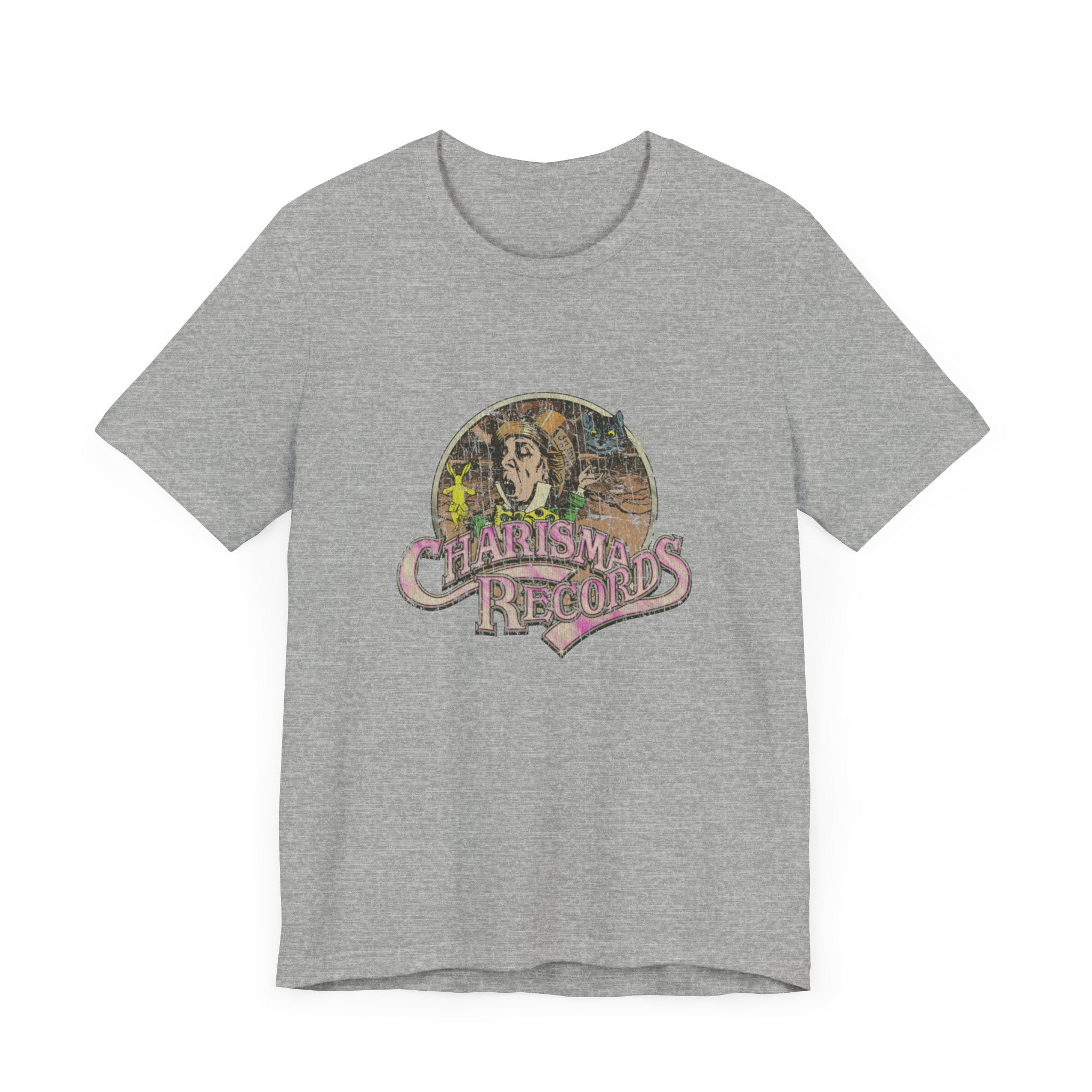 Vintage Charisma Records Label Logo Unisex Jersey Short Sleeve T-Shirt - POPvault