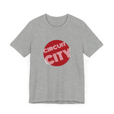 Vintage Circuit City Logo Unisex Jersey Short Sleeve T-Shirt - POPvault