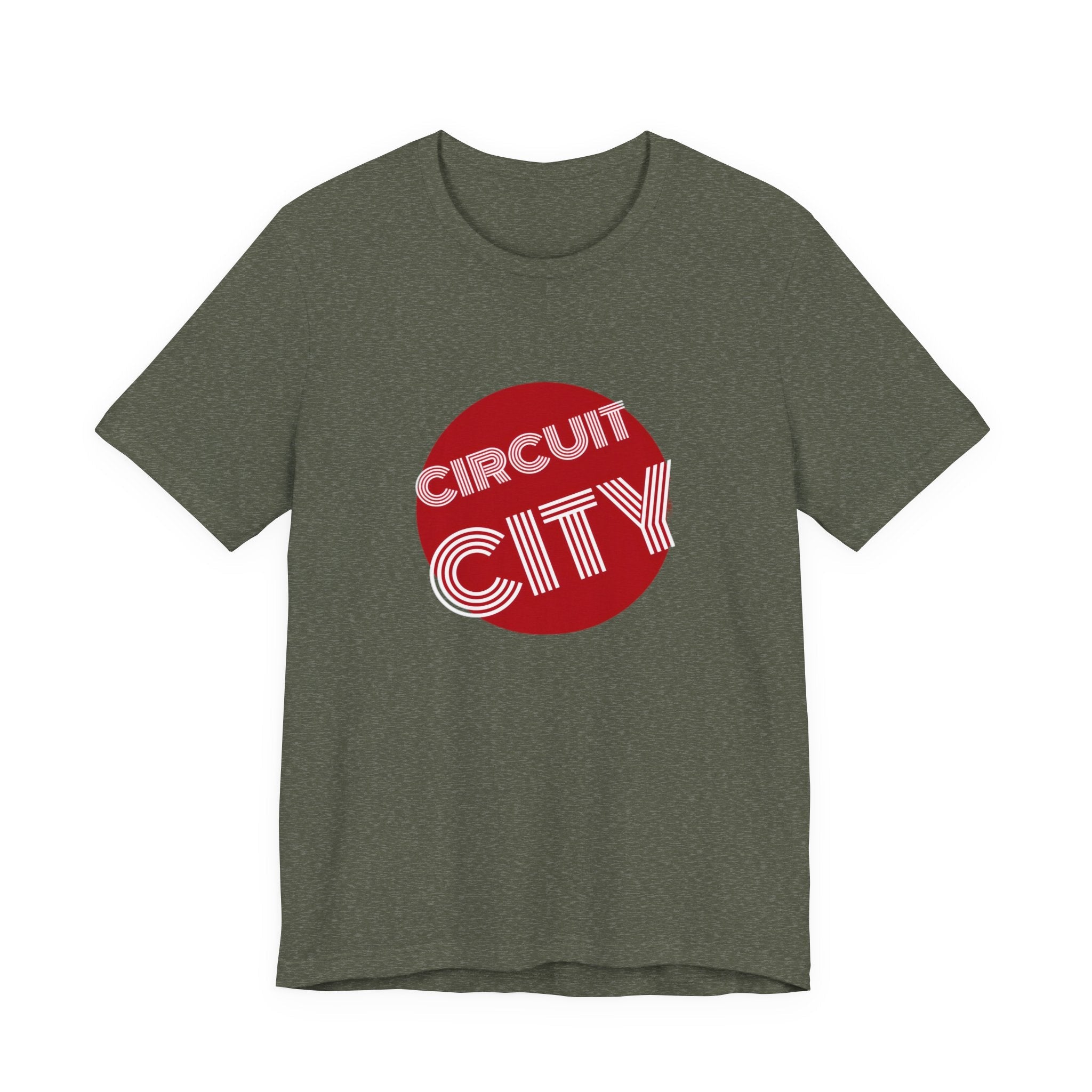 Vintage Circuit City Logo Unisex Jersey Short Sleeve T-Shirt - POPvault