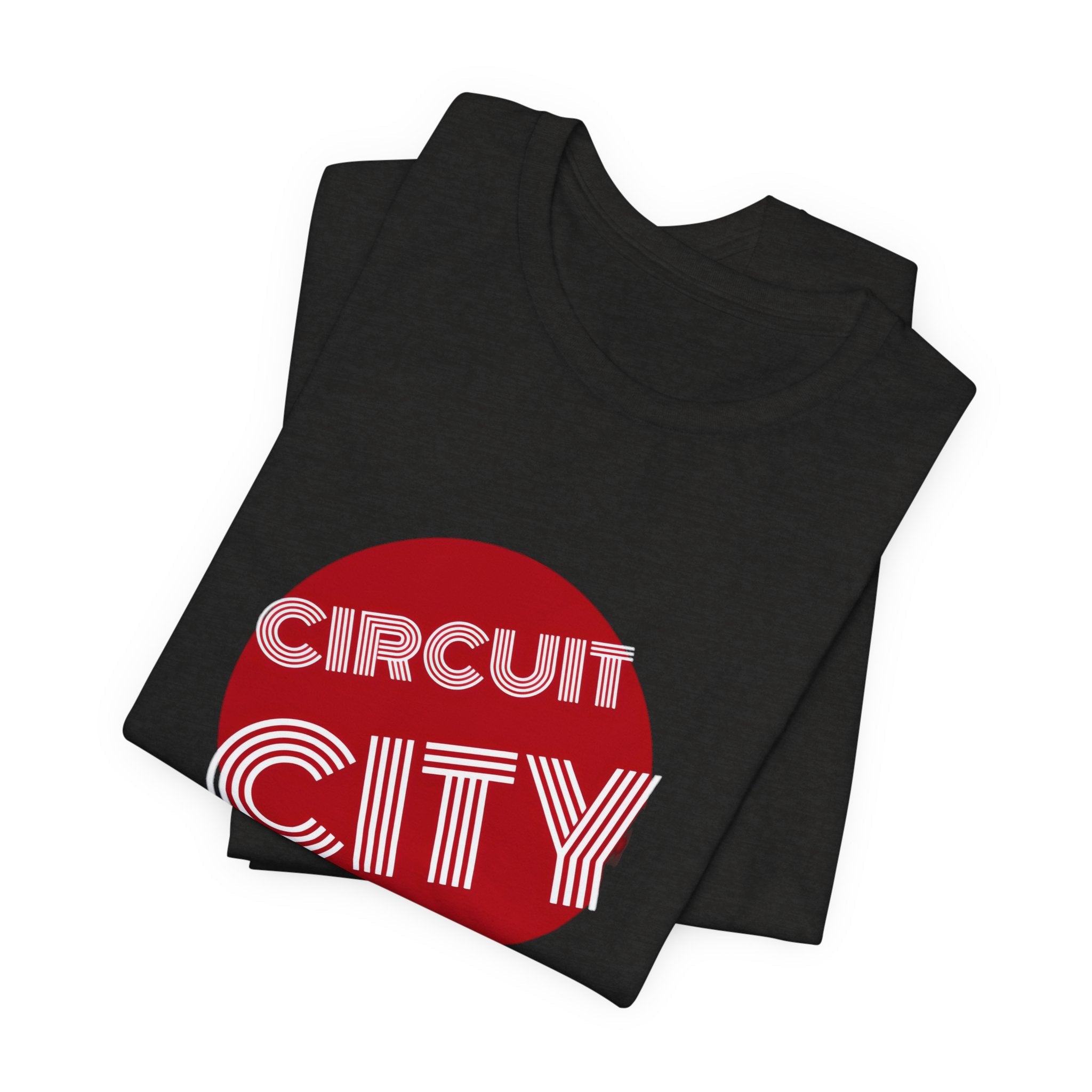 Vintage Circuit City Logo Unisex Jersey Short Sleeve T-Shirt - POPvault