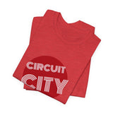 Vintage Circuit City Logo Unisex Jersey Short Sleeve T-Shirt - POPvault
