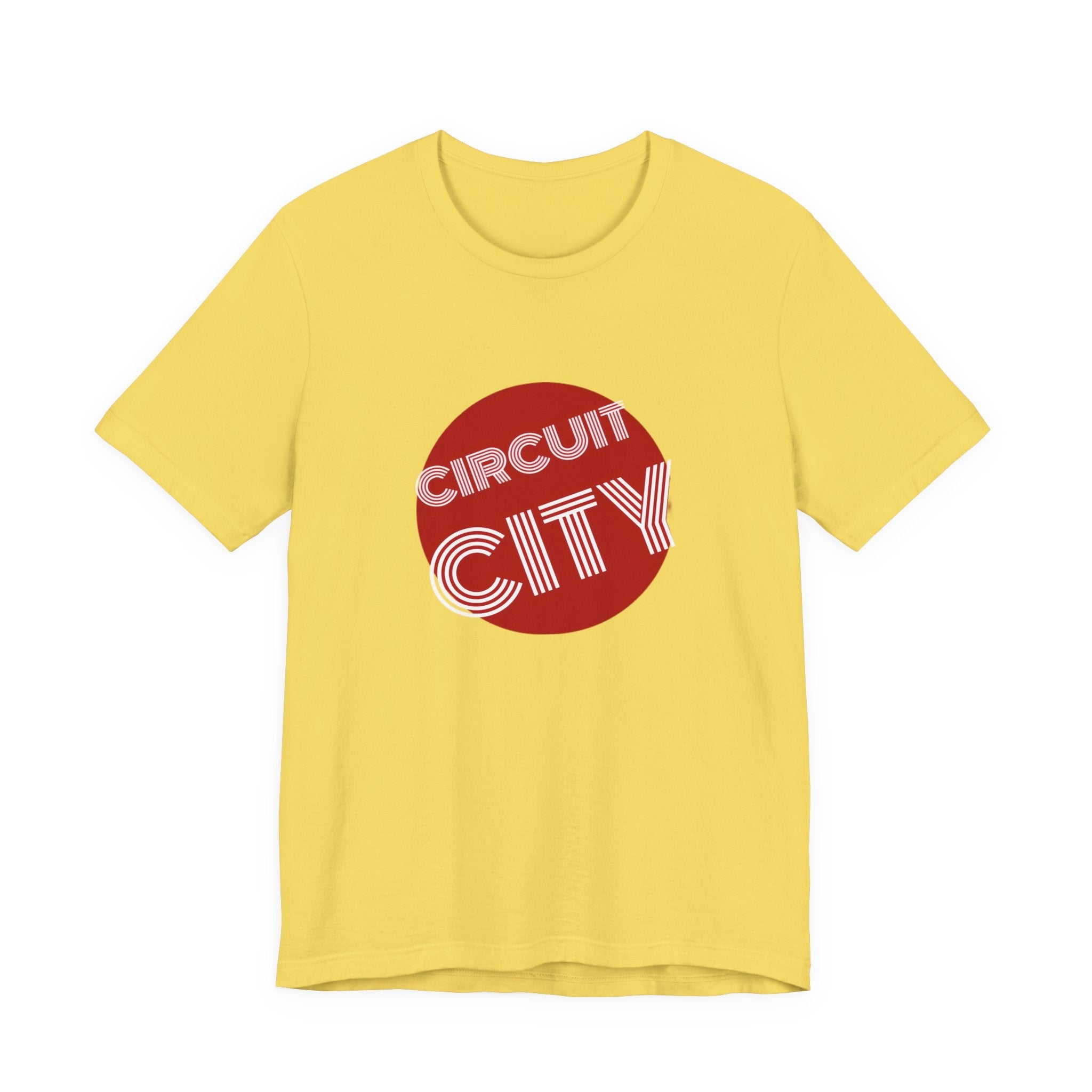 Vintage Circuit City Logo Unisex Jersey Short Sleeve T-Shirt - POPvault
