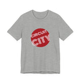 Vintage Circuit City Logo Unisex Jersey Short Sleeve T-Shirt - POPvault