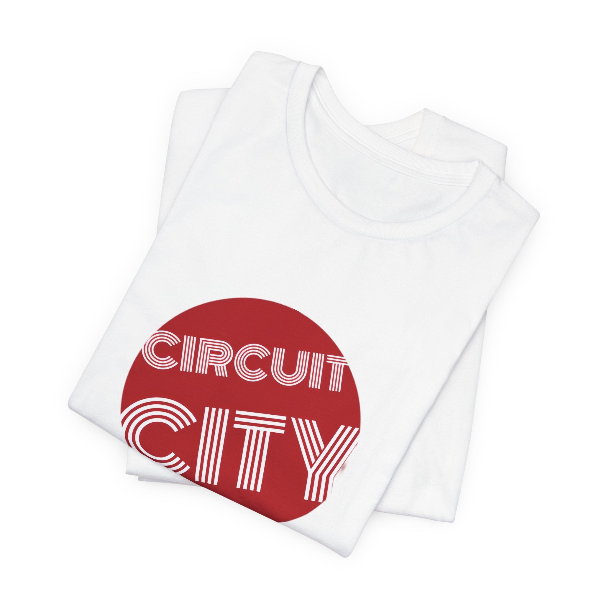 Vintage Circuit City Logo Unisex Jersey Short Sleeve T-Shirt - POPvault