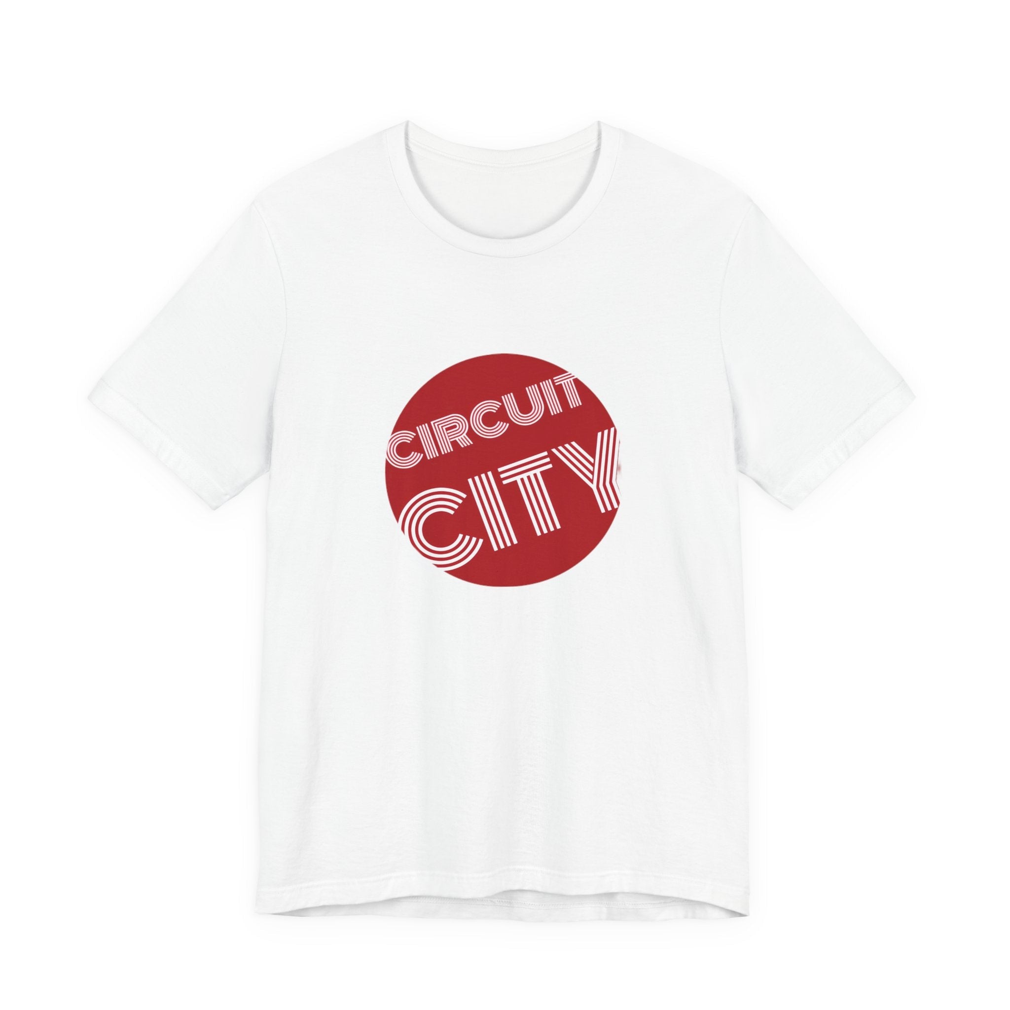 Vintage Circuit City Logo Unisex Jersey Short Sleeve T-Shirt - POPvault