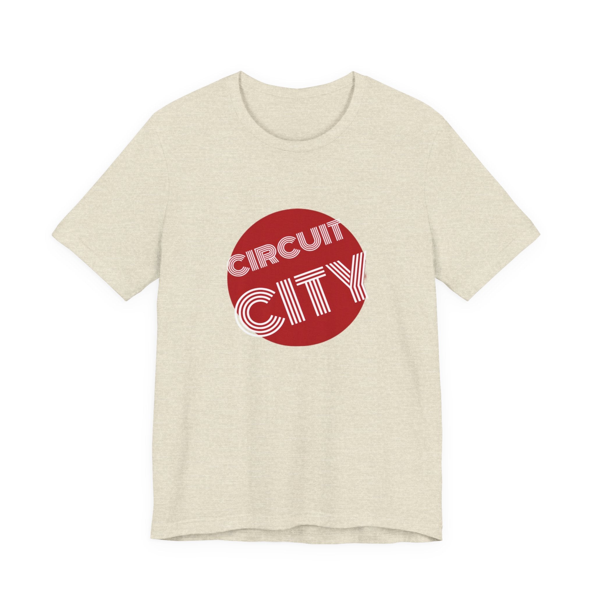 Vintage Circuit City Logo Unisex Jersey Short Sleeve T-Shirt - POPvault
