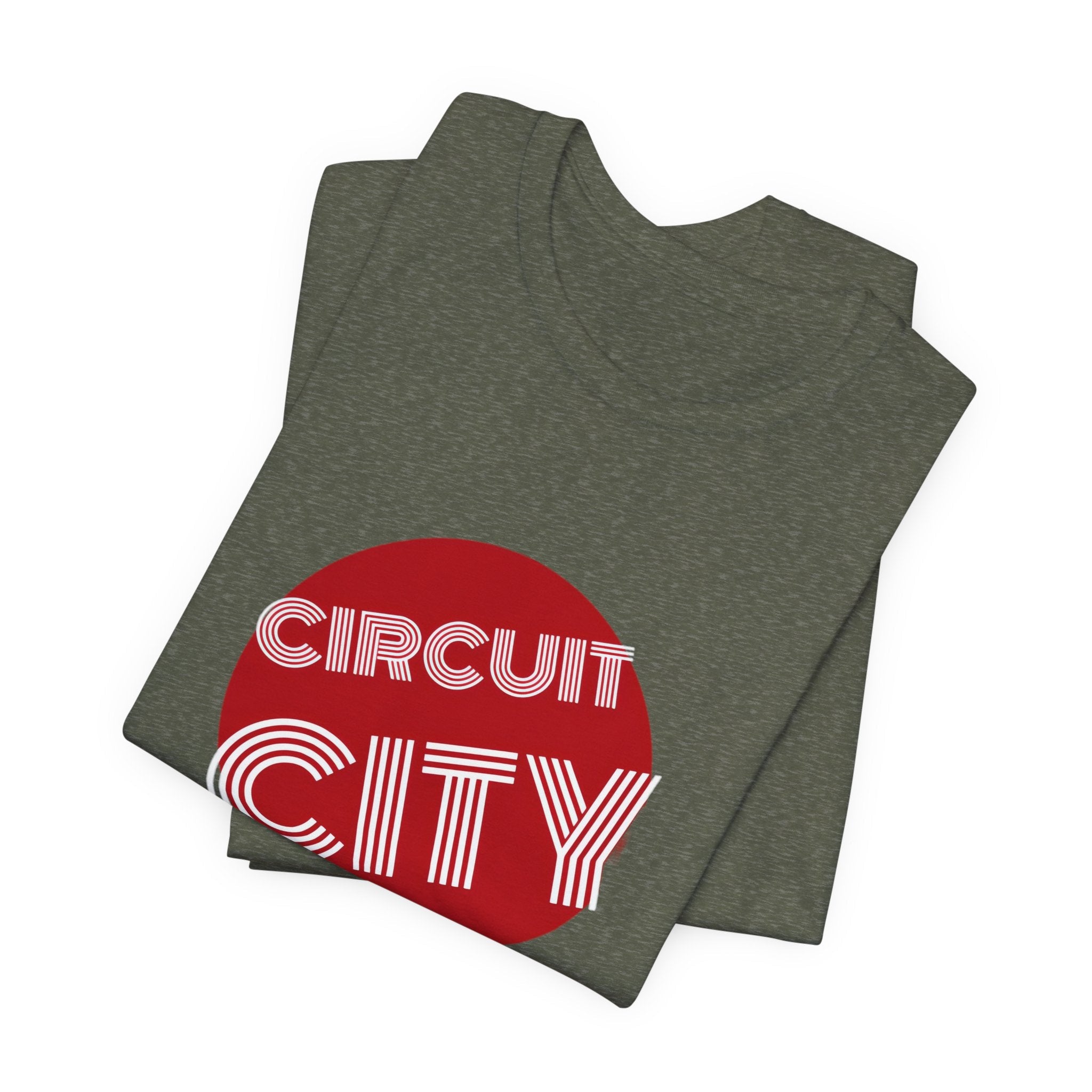 Vintage Circuit City Logo Unisex Jersey Short Sleeve T-Shirt - POPvault